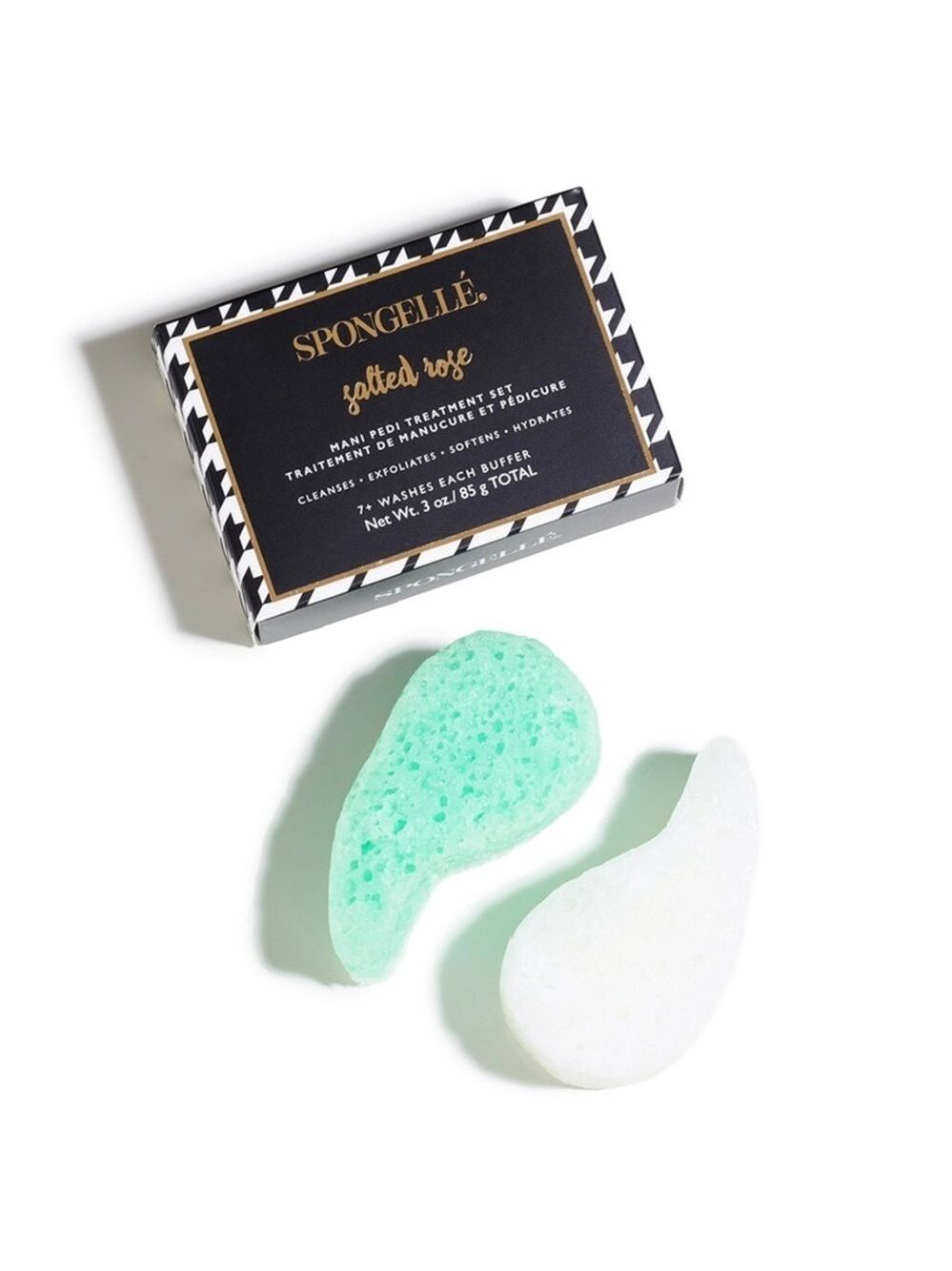 Spongelle Mani Pedi Treatment Set - Salted Rose